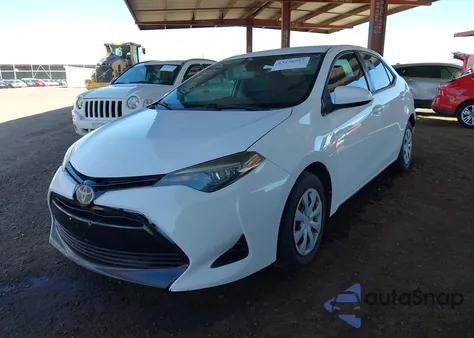 2018 Toyota Corolla L из США, поврежденный, VIN 2T1BURHEXJC984699